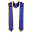 thumbnail image 5 of WINDLAND Color Matching Satin Graduation Stole Adult Sash Graduation Party Accessories, 5 of 14
