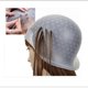 thumbnail image 2 of Reusable Hairdressing Silicone Highlighting Cap Dyeing with Crochet Hair Oiling Cap, 2 of 4