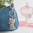 thumbnail image 4 of Aristocats Marie Crystal Pavé Bag Charm Keychain – Officially Licensed, 4 of 7