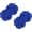 Blue, variant on Silk Knot Cufflinks, Elastic Fabric Shirt Twist Dress Accessories Cuff Link for Men, Women, Business, Gift, Wedding