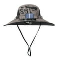 thumbnail image 2 of CXALSSY Wide Solar Fan Outdoor Fishing Hat Men Sun Hat With 2 Solar Fan Fishing Hats 3 Speed Adjustable Fan Hat, 2 of 7
