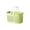 Green, variant on Cadancy Portable Bath Basket with Handle Bathroom Toiletries Shower Organizer Plastic Tote for College Dorm Gym Camp Travel Cosmetic Makeup Storage Caddy