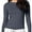 Pewter, variant on Adar Underscrubs for Women - Long Sleeve Underscrub Comfort Tee
