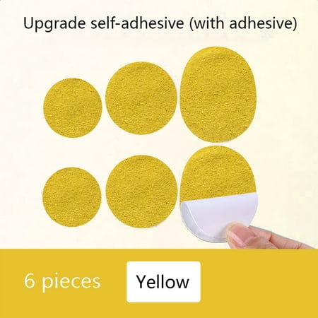 

Home Decor 2PC Heel Hole Repair Sticker 3 Pairs Self Adhesive Shoe Patch For Sneakers Leather Shoes High Heels