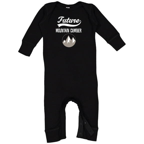 Inktastic Future Mountain Climber Hiking Baby Romper Coveralls