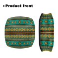 thumbnail image 2 of HELLHERO Geometric Patterns Seat and Backrest Covers & Back Cover for Travel and Outdoor Park Machine Washable Easy Fit Gift Option Waterproof, 2 of 7
