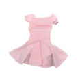 thumbnail image 2 of Traje de falda plisada a escala 1:6, ropa de cosplay, camiseta hueca elegante de moda y rosa, 2 of 9