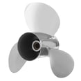 thumbnail image 2 of Marine Outboard Propeller 3 Blades 9 7/8in Diameter RH Rotation Replacement for YAMAHA Engines 20‑30HP, 2 of 8