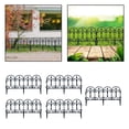 thumbnail image 4 of jardín Artificial de 5 uds., decoración , soporte de esgrima para bricolaje, borde decorativo de cama , , patio y Sharpla Valla de inserción de tierra, 4 of 8