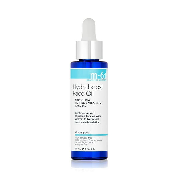 M-61 Hydraboost Face Oil - Hydrating and restorative face oil with peptides, plant-derived squalane & vitamin E