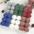 thumbnail image 4 of Wosthever 6x Adornos De Bolas De Navidad En Cantidades Abundantes Adornos Verdes Ligeros Y Duraderos Hechos De Espuma Kits de decoración para fiestas Champán, 4 of 6