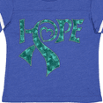 thumbnail image 4 of Inktastic Hope- Teal Ribbon for Awareness of Ovarian Cancer Boys or Girls Toddler T-Shirt, 4 of 5