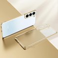 thumbnail image 1 of Funda de teléfono chapada en oro de lujo para Samsung Galaxy S21 Ultra S20 Plus S22 S 21 20 5g, funda protectora de silicona transparente para cámara Tan Jianjun unisex, 1 of 2