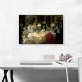 thumbnail image 2 of ARTCANVAS The End of Dinner 1913 Canvas Art Print by Jules-Alexandre Grun - Size: 26" x 18" (1.50" Deep), 2 of 9