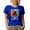 Royal Blue, variant on Distressed E-Bike, Just Like a Normal Bike but Way Cooler - Cyclist or Biker, Black T-Shirt, Small