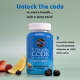 thumbnail image 5 of Garden of Life Men’s Multivitamin Gummy:Vitamins C,D,E,B&Zinc for Energy,Stamina & Stress,Probiotics for Digestive&Immune Health,Vitamin Code,Non-GMO,Gluten-Free,90 Lemon Berry Gummies, 30 Day Count, 5 of 8