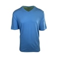 thumbnail image 1 of Tommy Bahama Men's Infinity Pool T-Shirt Solid V-Neck Bali Skyline Tee (S38), 1 of 4