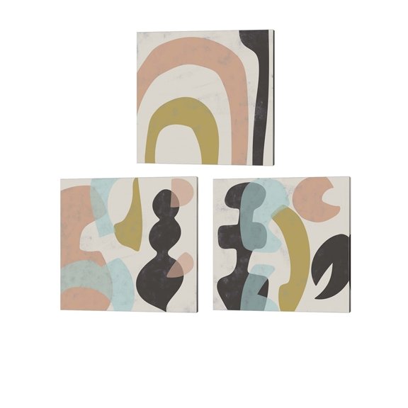 Metaverse Chariklia Zarris 'Sass' Canvas Art (Set of 3)