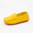 thumbnail image 4 of BLTIBY Toddler Baby Boys Girls Flat Shoes Non Skid Candy-Colored Slipper Sneaker Moccasins Infant Cute Comfy Solid Shoe Yellow 6.5-7Years, 4 of 9