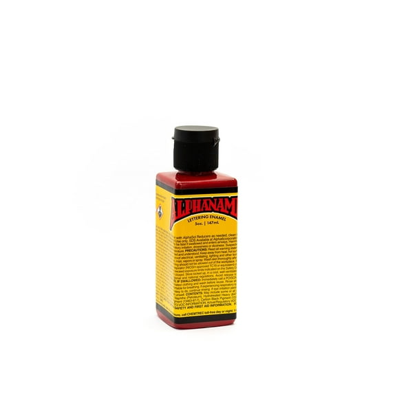 Alphanamel 5Oz Dark Red