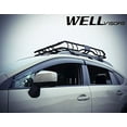 thumbnail image 3 of WellVisors Side Window Wind Deflector Visors - Subaru XV 13-up 2013 2014 2015 2016 with Black Trim, 3 of 4
