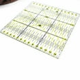 thumbnail image 4 of Nomeni Quilting Rulers Clearance, Sewing Quilting Craft Diy Ruler Patchwork Transparent Tailor Cutting Tools Home Diy Sewing Supplies Yellow, 4 of 6
