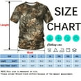 thumbnail image 4 of QTAGTESS Men's Tree Camo T-Shirt Realistic Forest Oak Leaf Hunting Style Camouflage Tee Shirt, 4 of 7