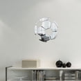 thumbnail image 1 of Hogar y cocina, Decoración del hogar, Decoración, Balón de fútbol acrílico espejado, decoración de pared, pegatinas de pared acrílicas para habitación de niños y niñas, sala de estar, dormitorio, dec, 1 of 6