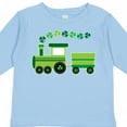 thumbnail image 4 of Inktastic St Patricks Irish Shamrock Train Boys or Girls Long Sleeve Toddler T-Shirt, 4 of 5