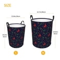 thumbnail image 3 of Gaeub Christmas Deer Dirty Clothes Storage Basket, Toy Storage Bin for Storing Clothing, Diapers, Toys-Medium, 3 of 6