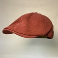 thumbnail image 4 of D GROEE Vintage Beret Cap Driver Snap Hat Peaky Newsboy Hunting Beret Flat Cap Sun Herringbone Caps for Men, 4 of 7