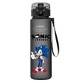 thumbnail image 4 of Vaso de agua Sonic The Hedgehog de 560 ml, gran capacidad, portátil, de plástico azul y negro, para ciclismo, deportes, regalo de cumpleaños, 4 of 5