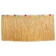 thumbnail image 1 of Falda de mesa de hierba rústica de verano, ligera, moderna para exteriores, para temática de celebración. Marrón S, 1 of 9