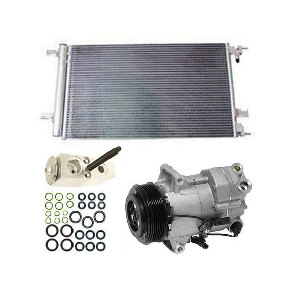 A/C Compressor Kit - Compatible with 2012 - 2015 Chevy Cruze 1.8L 4-Cylinder 2013 2014
