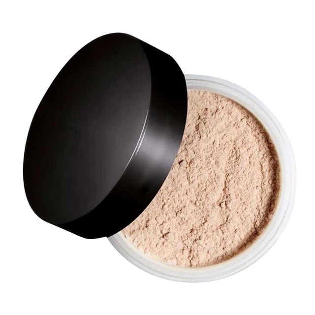 LILELIS Blurring Setting Powder Long Lasting Makeup Dry and Shiny Creating a Natural Makeup Look Enhances Temperament Brightens Skin Tone Smoothes Lines and Effectively Covers F One Size