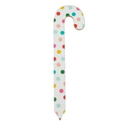 Holiday Time Multi Polka Dot Candy Cane Christmas Decoration, 18"