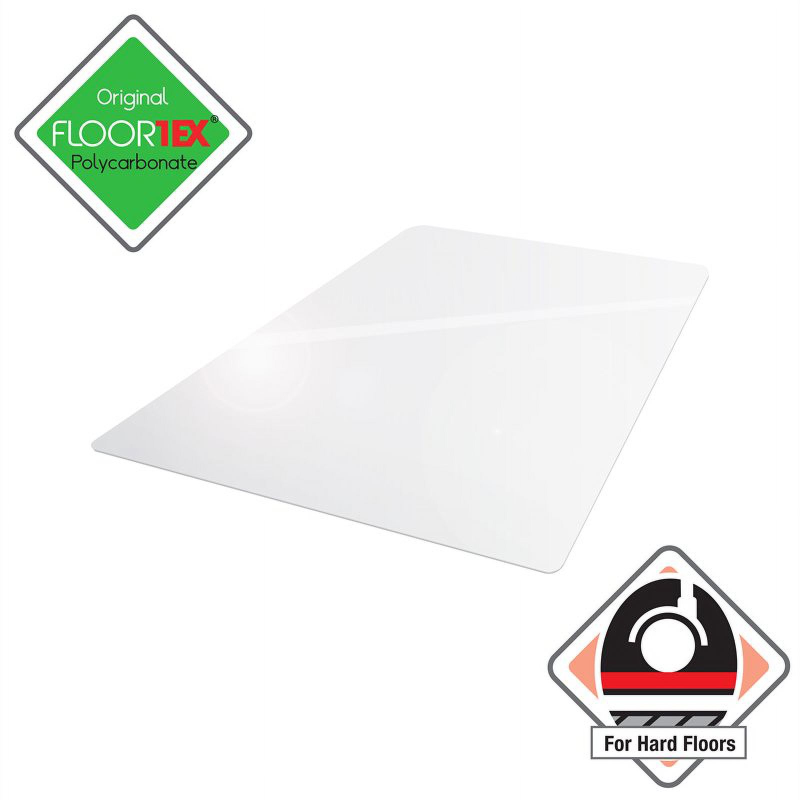 Ultimat® XXL Polycarbonate Square Chair Mat for Hard Floors - 60" x 60" - image 2 of 9