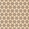 thumbnail image 1 of Ahgly Company Machine Washable Indoor Square Transitional Copper Brown Area Rugs, 6' Square, 1 of 7