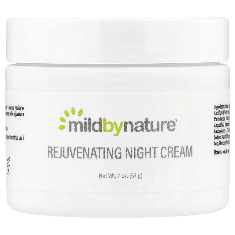 Mild By Nature Rejuvenating Night Cream, 2 oz (57 g