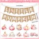 thumbnail image 2 of Baby Shower de Banner VitalCozy con forma de calabaza rosa otoñal, 2 of 6