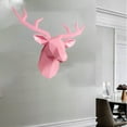 thumbnail image 3 of 2 Cabeza de Ciervo Decoración de Animal Moderno Colgante Ciervo, 3 of 9