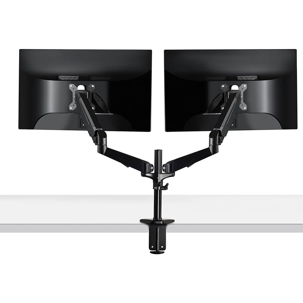 Fotolux Premium Gas Spring Dual Monitor Mounting Arm For 15 27 Walmart Walmart