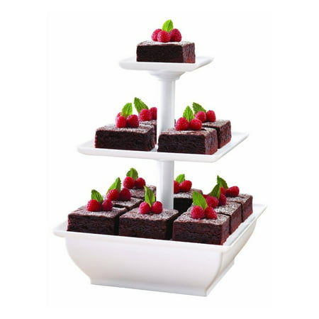 3 Tier Serving Tray Dessert Cupcake Stand Party Platter Server