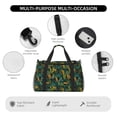 thumbnail image 4 of Disketp Jungle Leopard Yellow Bolsa de Viaje Tipo Duffle, Bolso de Mano para Fin de Semana para Mujer, Bolsa de Gimnasio Ligera para Hombre, Esencial para Viajes, 4 of 7