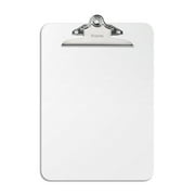 Staples Plastic Clipboard Letter Clear 12" x 9" 10526 Each (10526) 121772