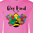 thumbnail image 4 of Inktastic Autism Awareness Bee Kind Long Sleeve T-Shirt, 4 of 5