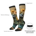 thumbnail image 4 of Xecao Charming Daisy Bouquet Art Print Compression Socks for Both Men And Women for Running, Travel, Flight, Nurse, 4 of 6