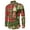 D-Green459, variant on DHFJKG Men's Santa Shirts Christmas Printed Long Sleeve Turndown Collar Comfortable Casual Blouse Autumn Winter Relaxed Fit Versatile Tops