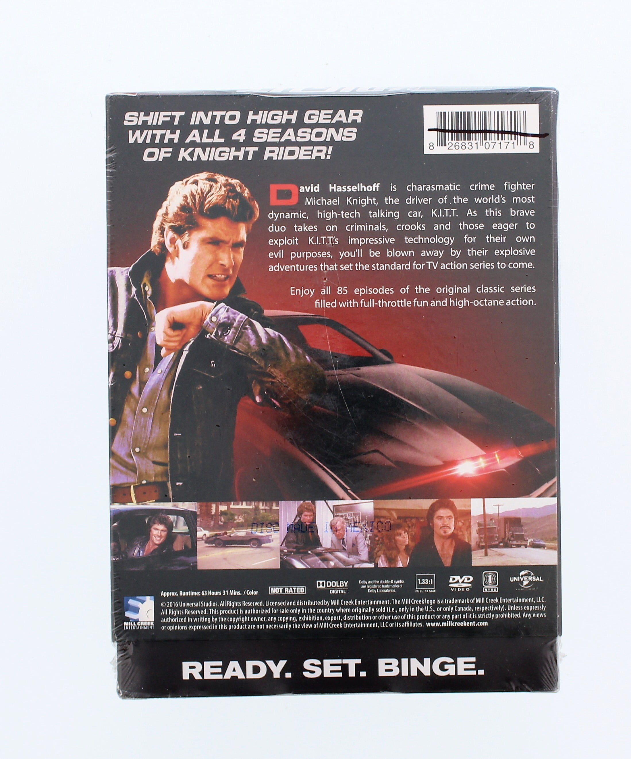 rebanada Aspirar tortura Knight Rider: The Complete Series (DVD) - Walmart.com