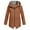 aaa_Brown, variant on Hipattires Zip Up Jackets for Women Hoodies Outerwear Casual Pocket Loose Cargo Trendy Womens Coat Winter Jackets